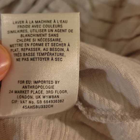 Deletta Cream Top - Picture 4 of 4